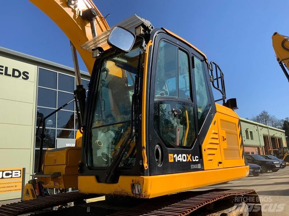JCB 140X LC Bagri goseničarji