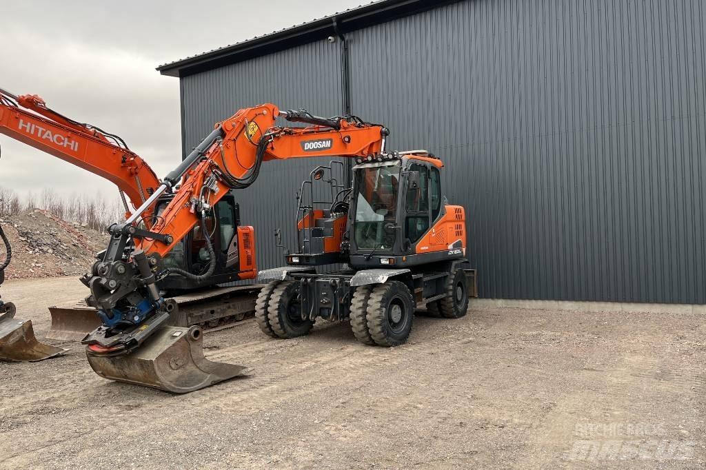 Doosan DX 165 W-5 Bagri na kolesih
