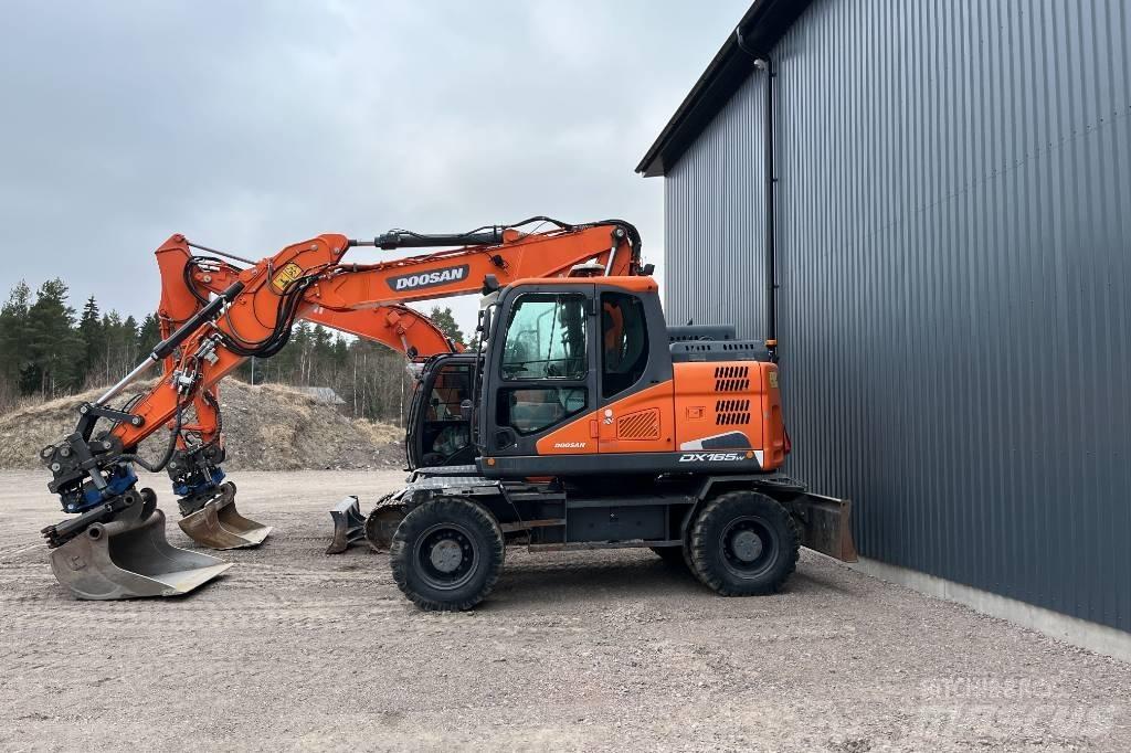 Doosan DX 165 W-5 Bagri na kolesih