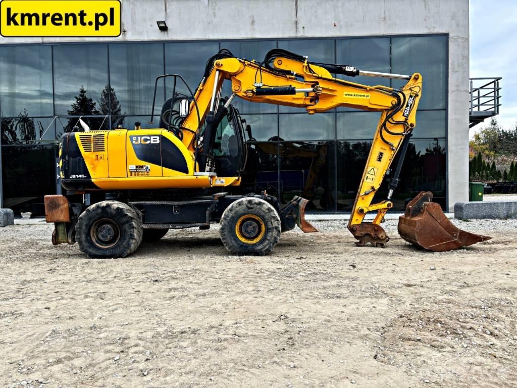 JCB JS 145 W Bagri na kolesih