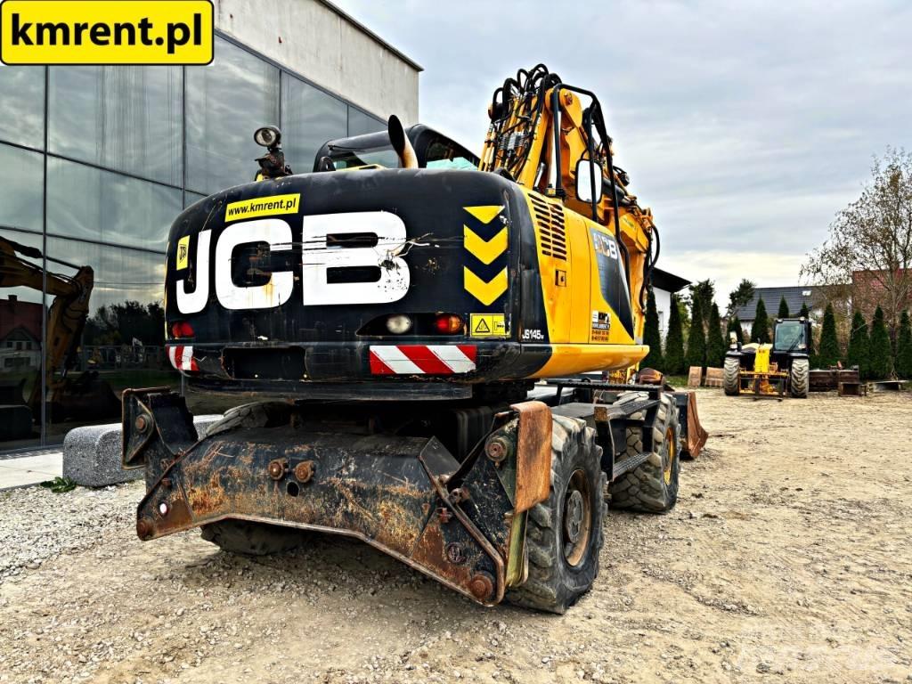 JCB JS 145 W Bagri na kolesih
