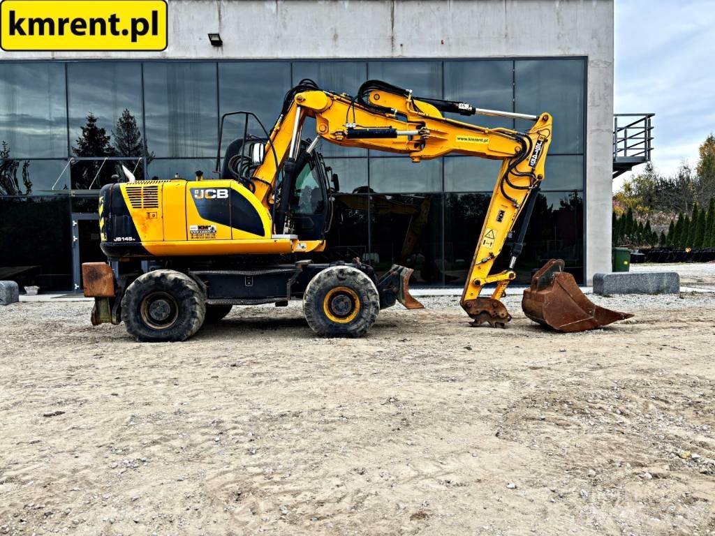 JCB JS 145 W Bagri na kolesih