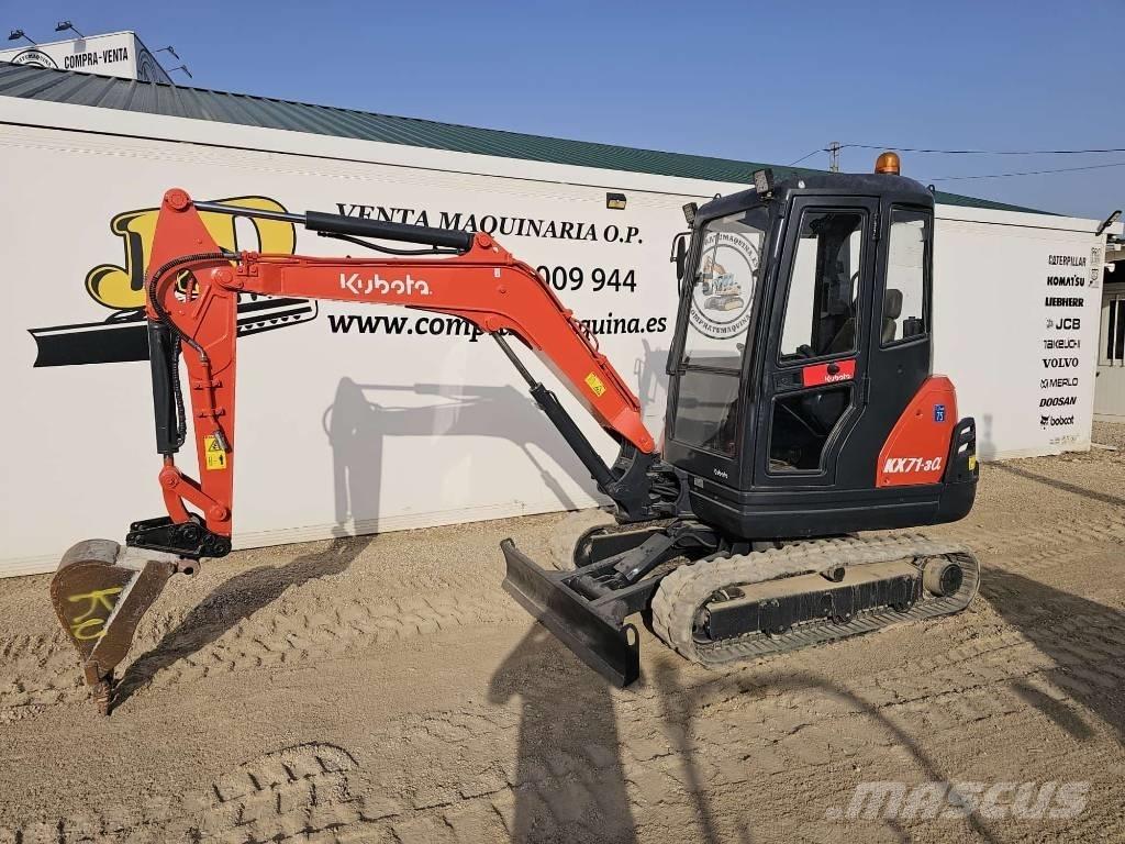 Kubota KX 71-3 Mini bagri <7t