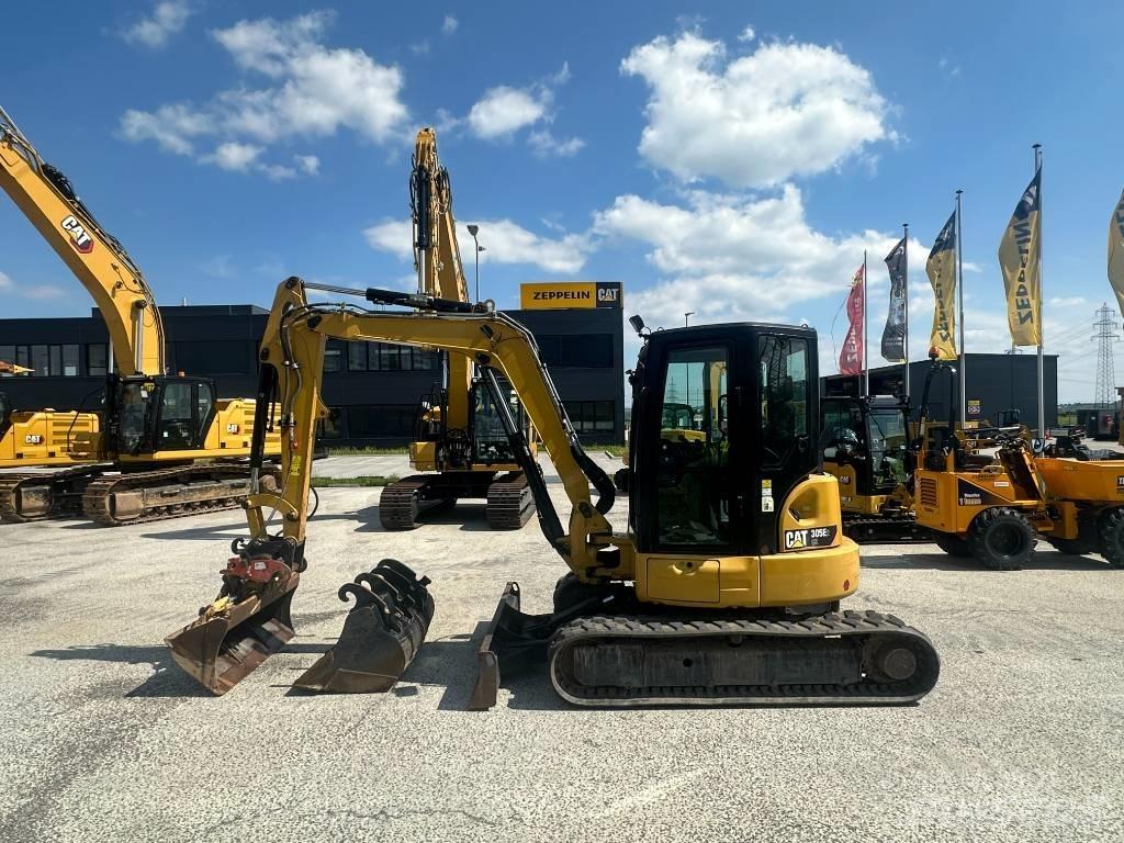 CAT 305 E CR Mini bagri <7t