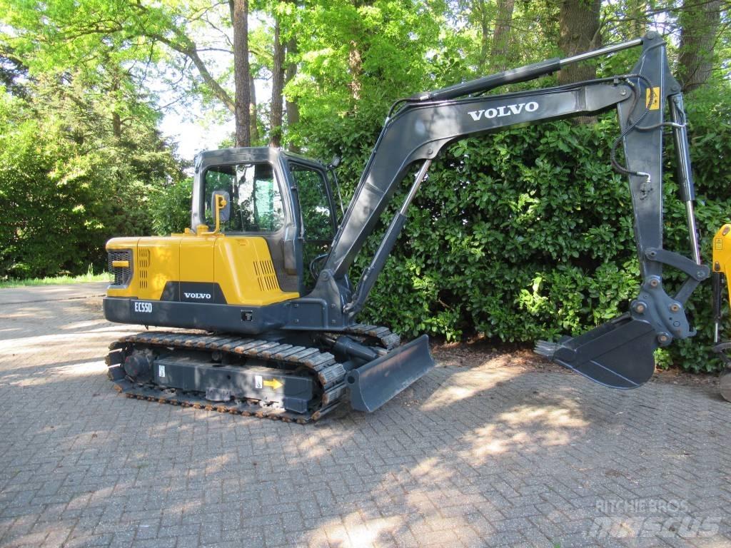 Volvo EC 55 D Mini bagri <7t