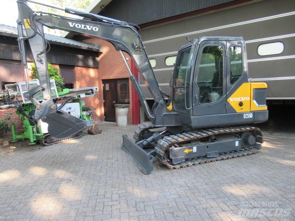 Volvo EC 55 D Mini bagri <7t
