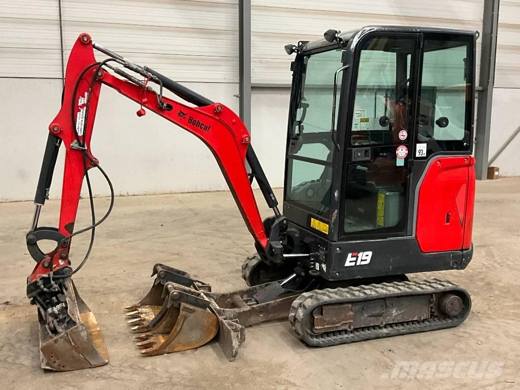 Bobcat E 19 Mini bagri <7t