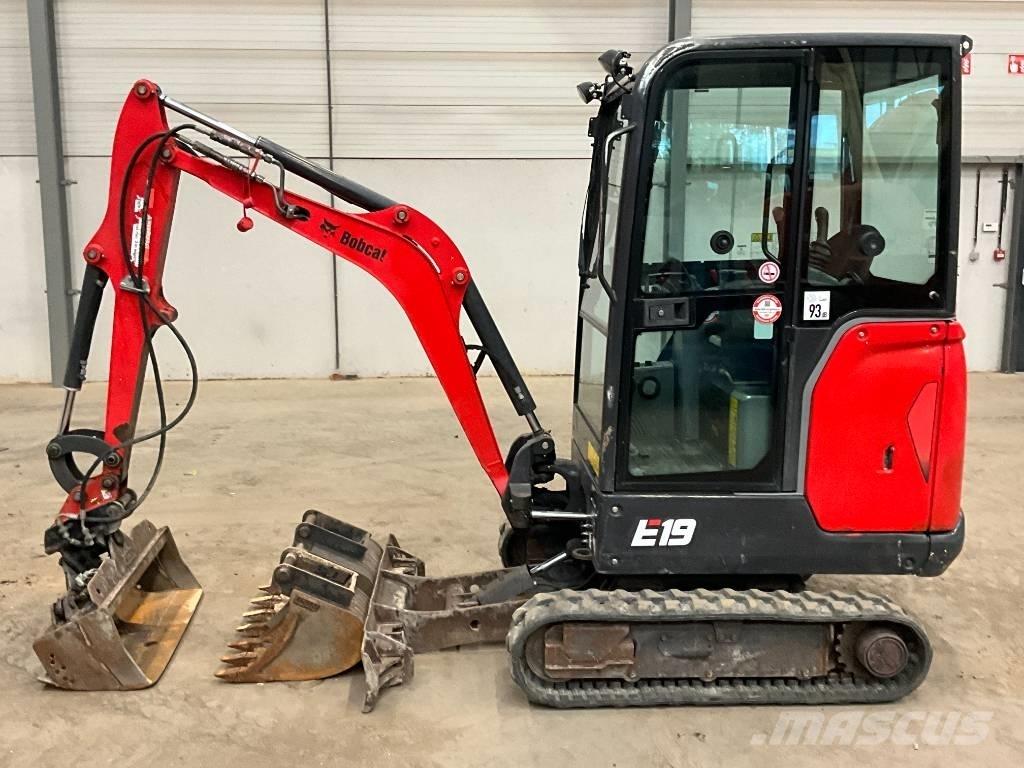 Bobcat E 19 Mini bagri <7t