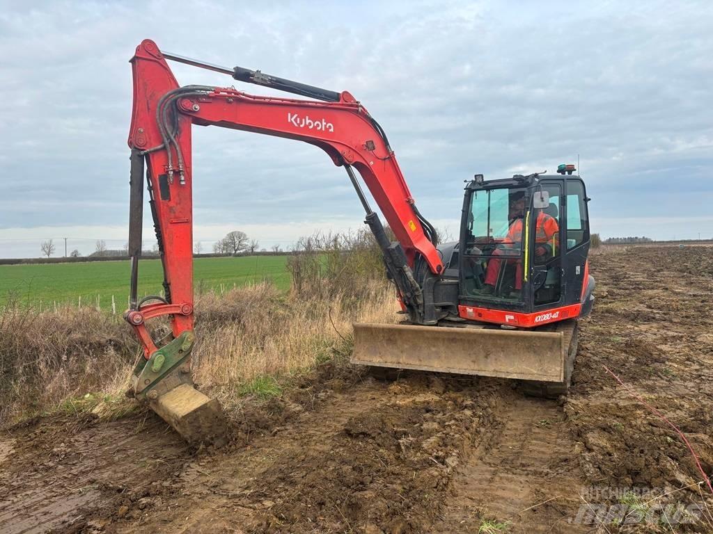 Kubota KX 80-4 Midi bagri 7t – 12t