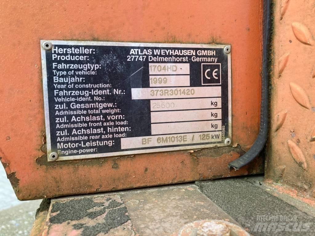 Atlas 1704 HD Bagri goseničarji