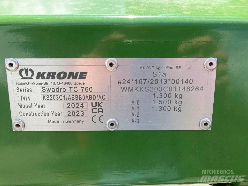 Krone Swadro TC 760 Zgrabljalniki