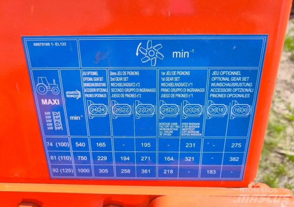 Kuhn EL 122-250 Rotacijske brane in multikultivatorji