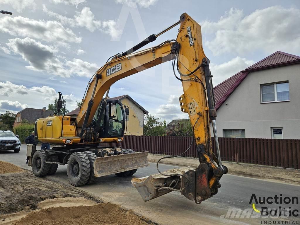 JCB JS 160 W Bagri na kolesih