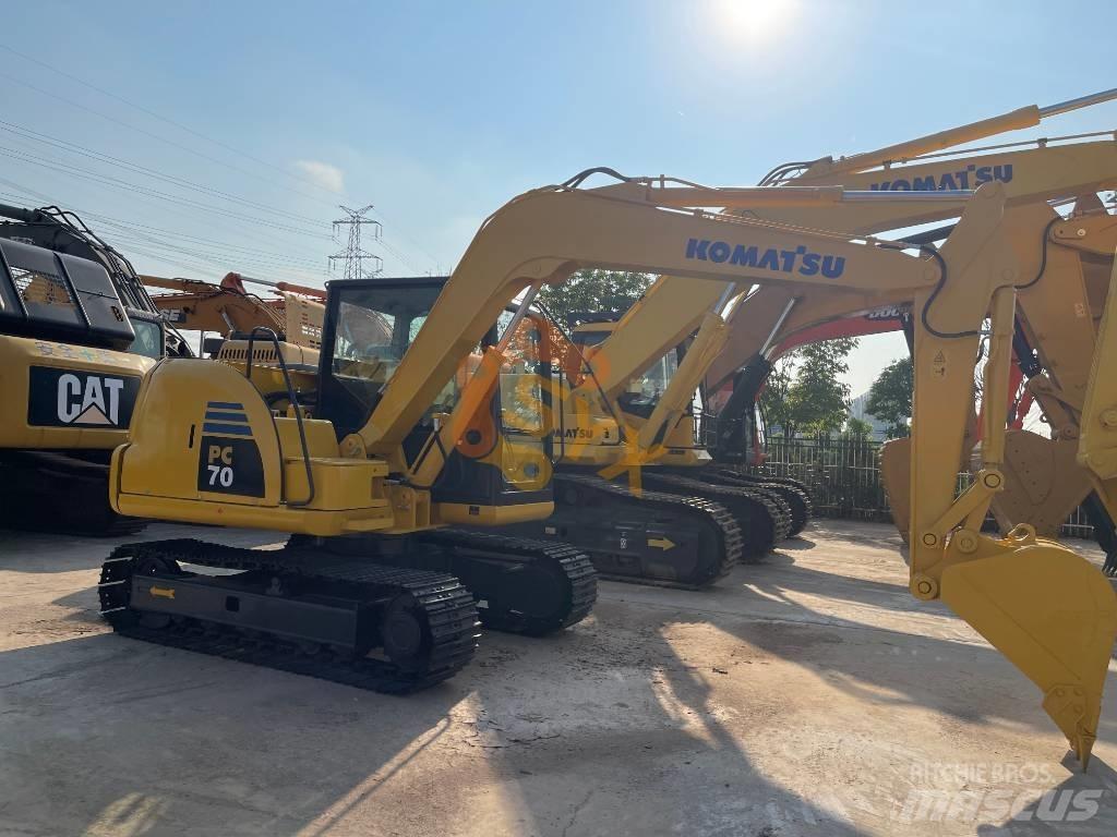 Komatsu PC 70 Mini bagri <7t