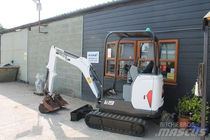 Bobcat E 19 Mini bagri <7t