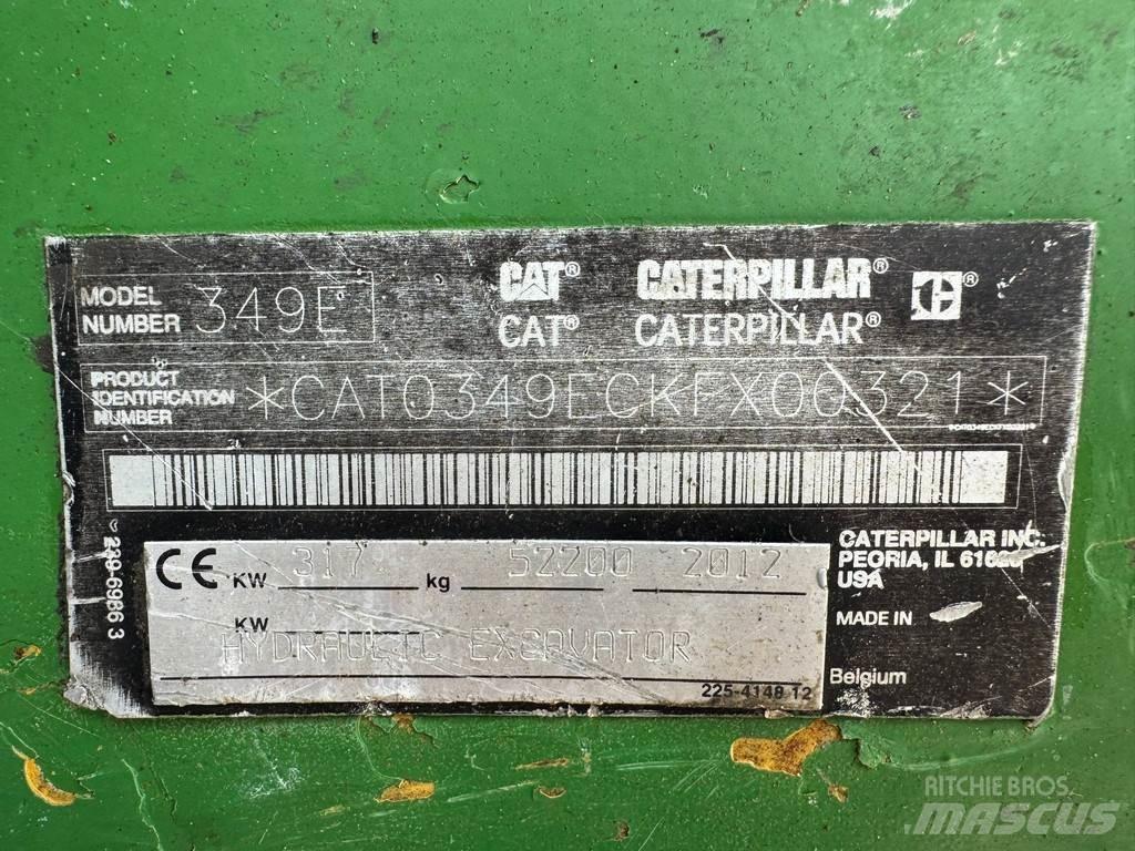CAT 349E Bagri goseničarji