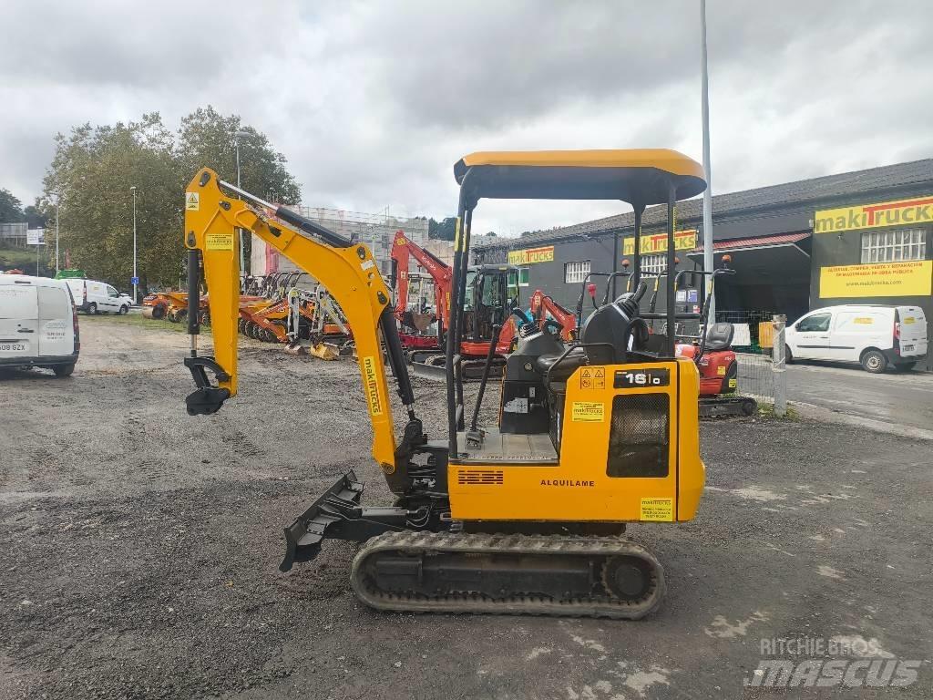 JCB 16 C-1 Mini bagri <7t