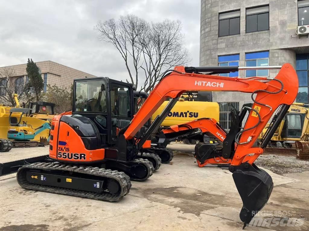 Hitachi zx55USR Mini bagri <7t
