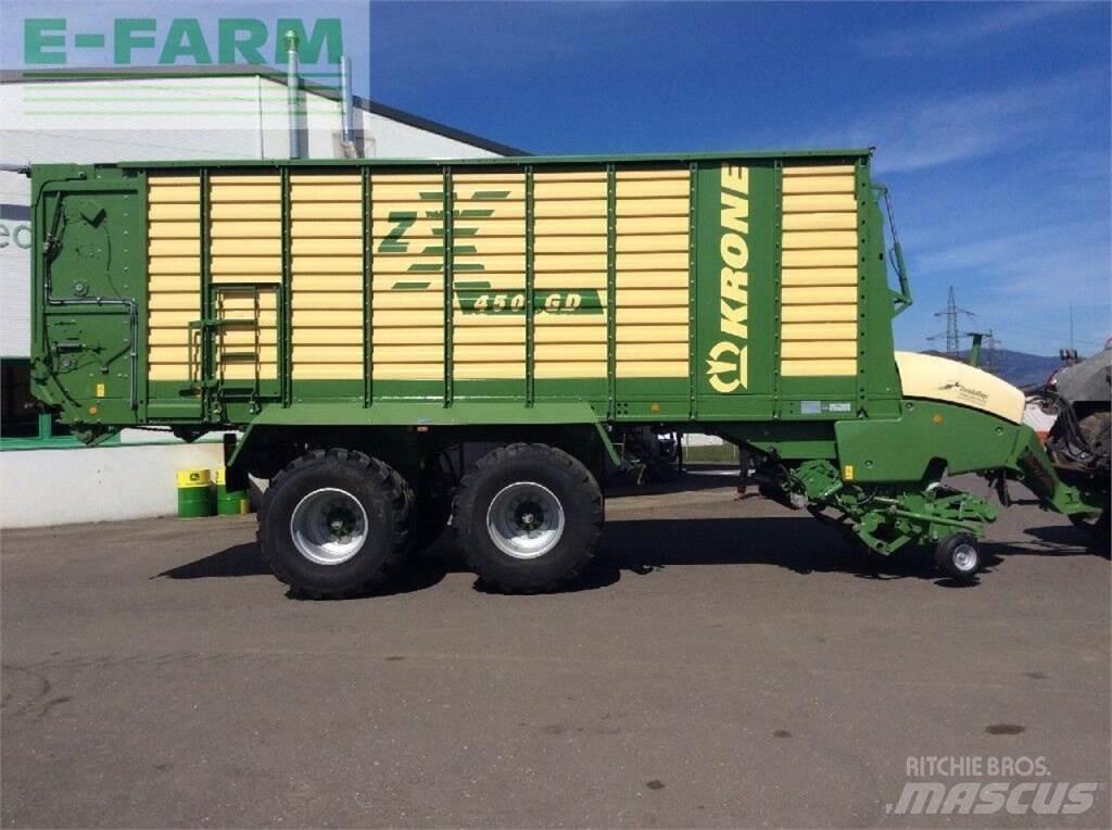 Krone zx 450 gd Prikolice za žito