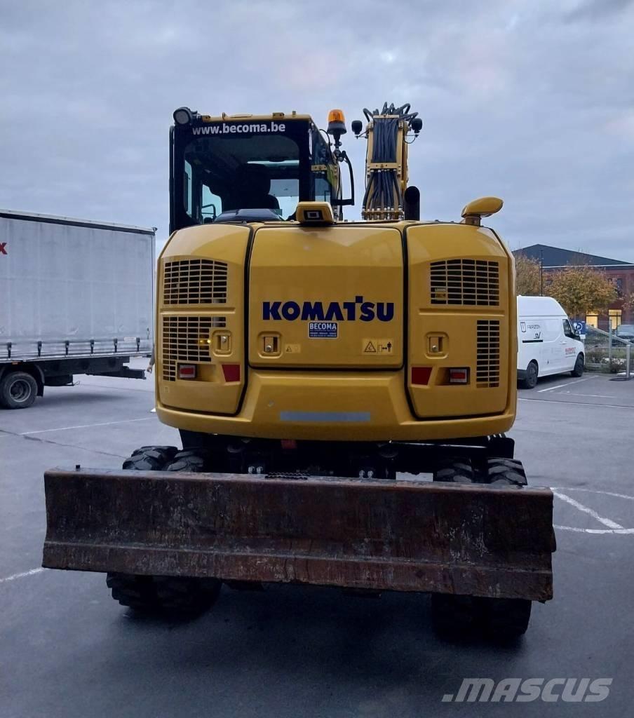 Komatsu PW 98 MR-11 Bagri na kolesih