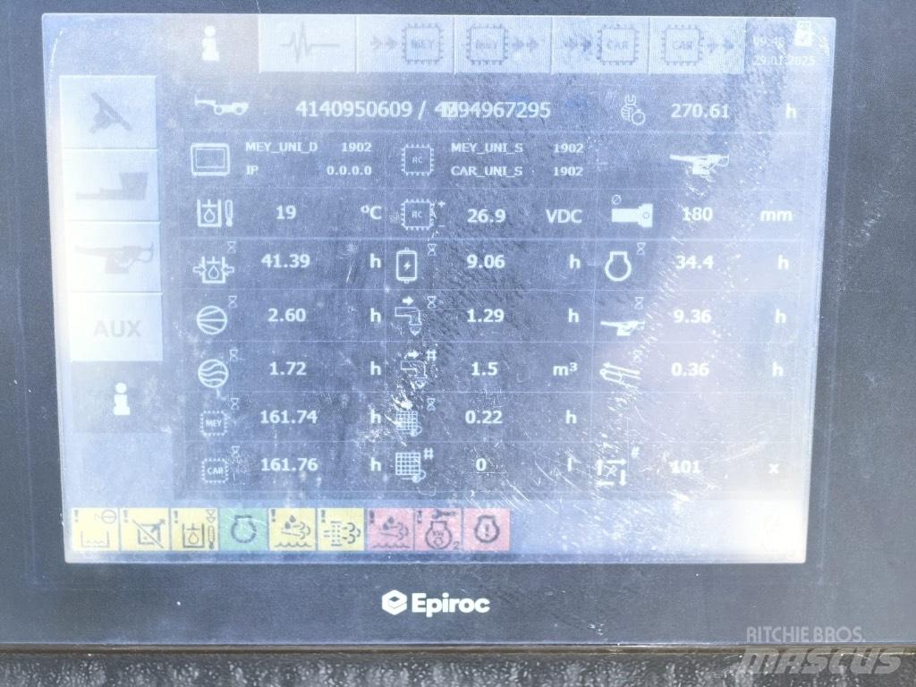 Epiroc Meyco ME5 Druga podzemna oprema