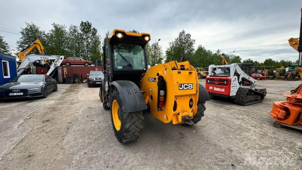 JCB 531-70 Teleskopski kolesni nakladalci