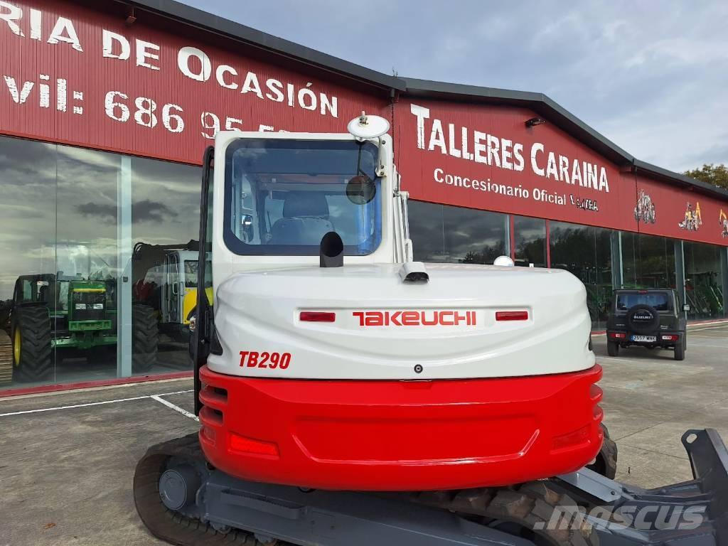 Takeuchi TB 290 Midi bagri 7t – 12t