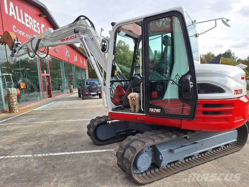 Takeuchi TB 290 Midi bagri 7t – 12t