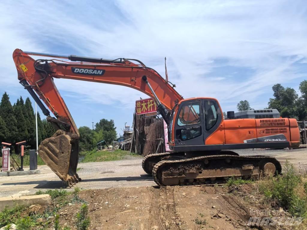 Doosan DX 340 LC-9C Bagri goseničarji