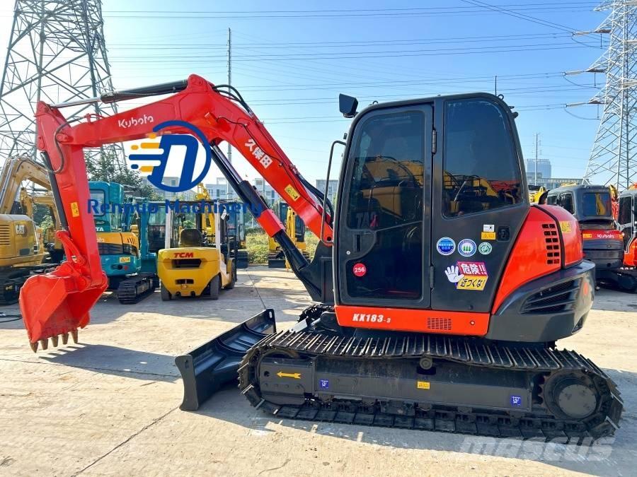 Kubota KX183 Mini bagri <7t