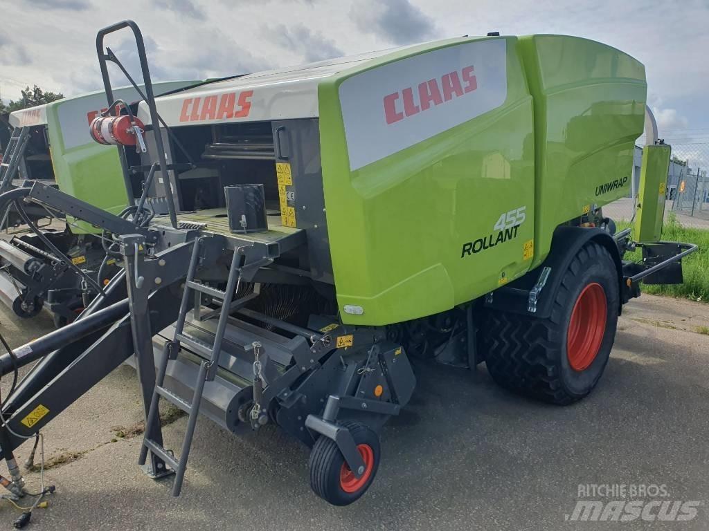 CLAAS 455 UNIWRAP Balirke (okrogle bale)