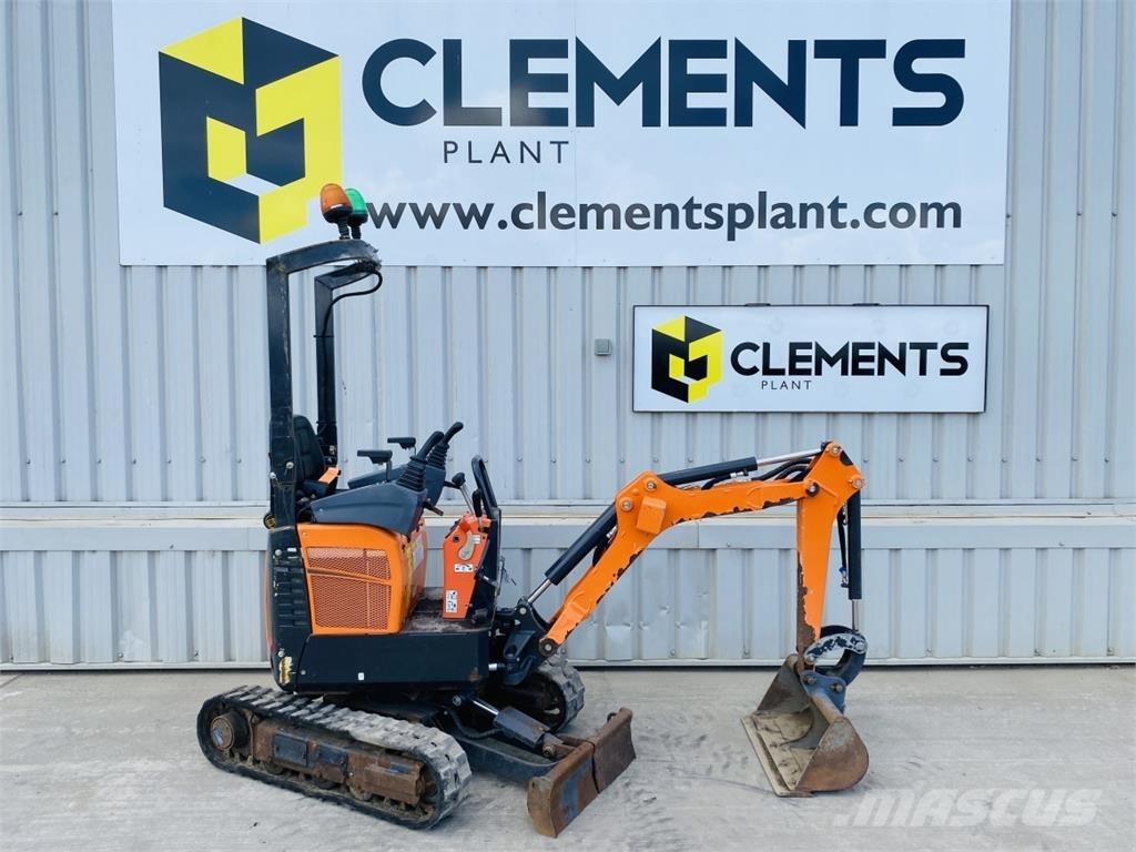 Doosan DX10Z Mini bagri <7t