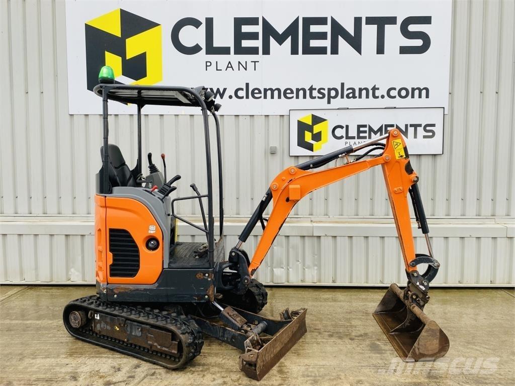 Doosan DX17Z Mini bagri <7t
