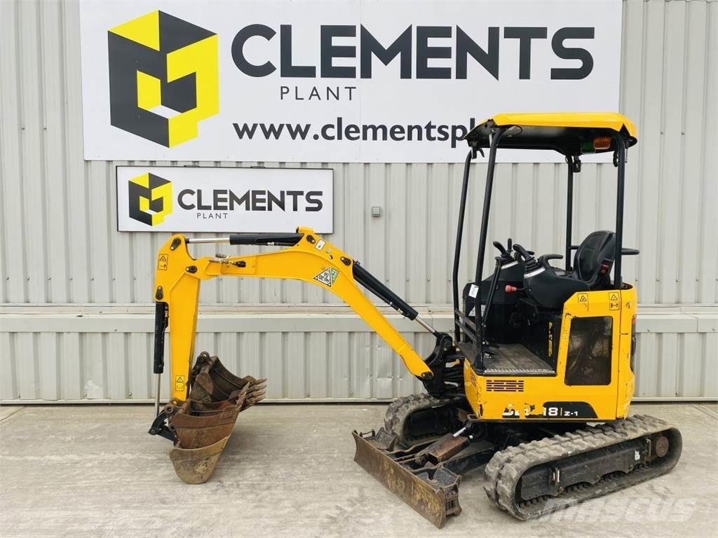 JCB 18Z-1 Mini bagri <7t