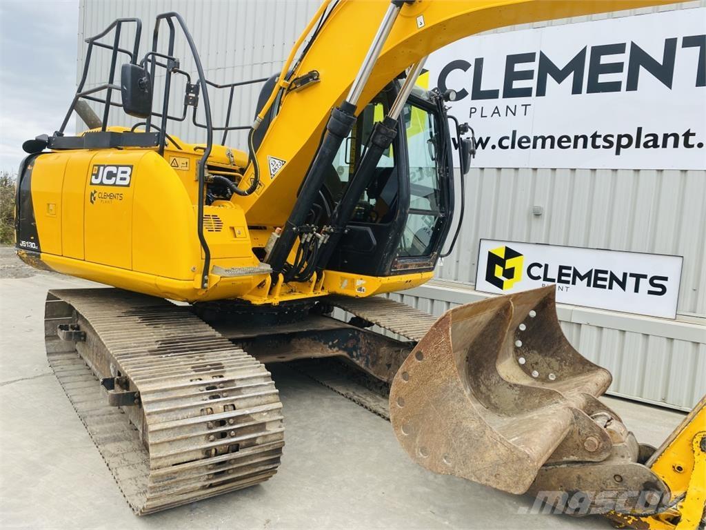 JCB JS130LC Bagri goseničarji