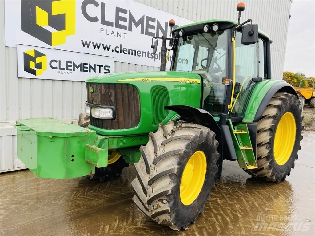 John Deere 6520 Traktorji