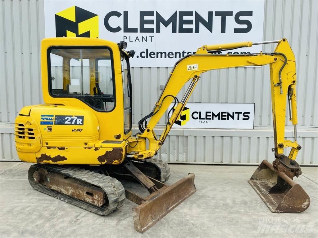 Komatsu PC27R-8 Mini bagri <7t