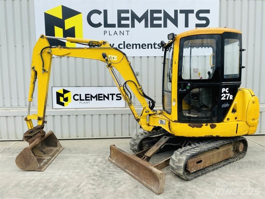 Komatsu PC27R-8 Mini bagri <7t