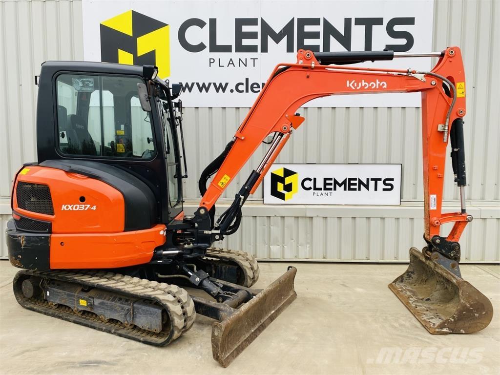 Kubota KX037-4 Mini bagri <7t