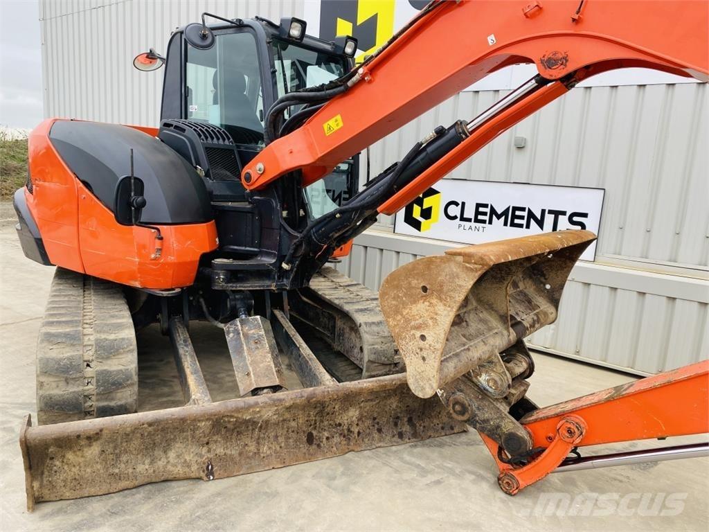 Kubota KX080-4a Midi bagri 7t – 12t