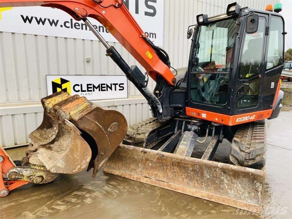 Kubota KX080-4a Midi bagri 7t – 12t