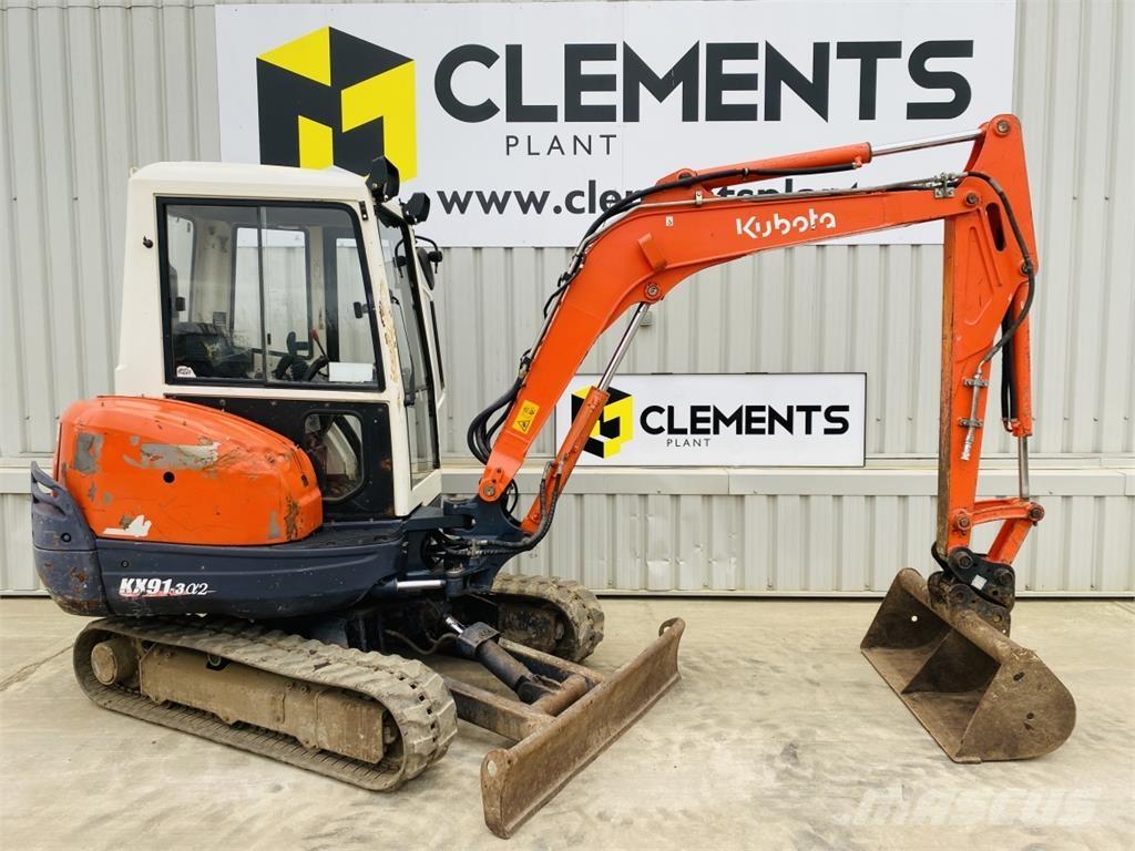 Kubota KX91-3a2 Mini bagri <7t