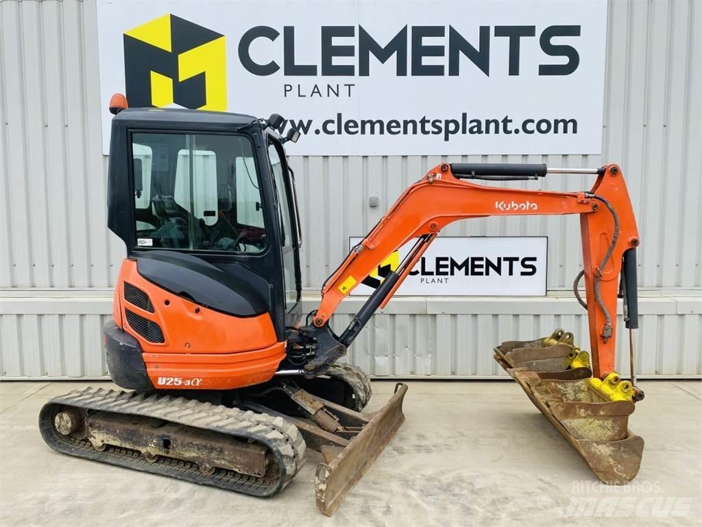 Kubota U25-3EU Mini bagri <7t