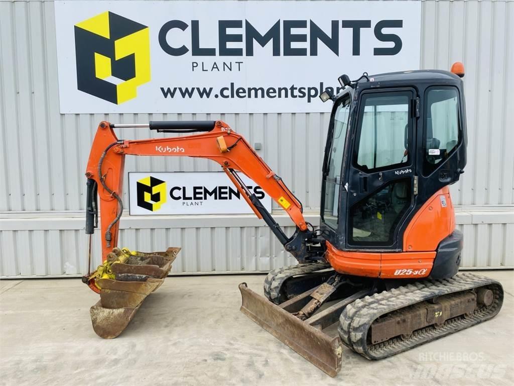 Kubota U25-3EU Mini bagri <7t