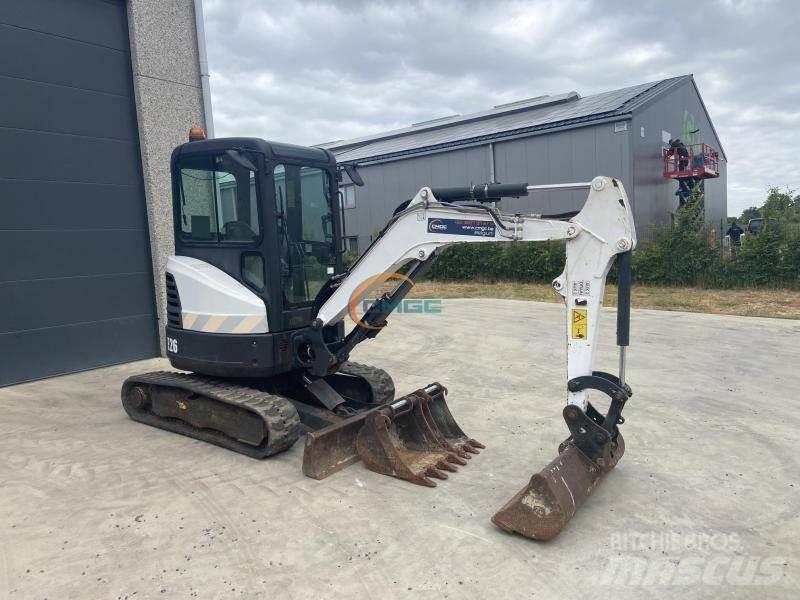 Bobcat E 26 Bagri na kolesih
