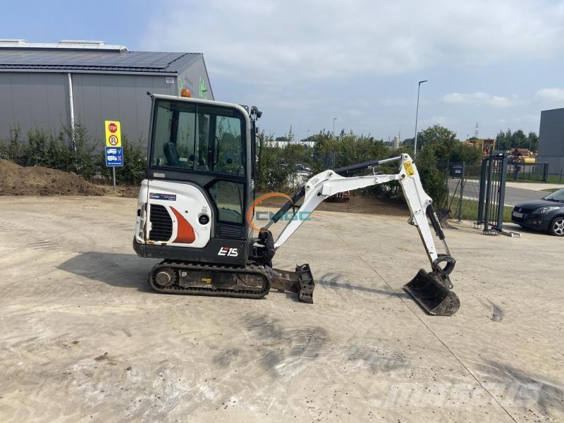 Bobcat E19 Bagri na kolesih