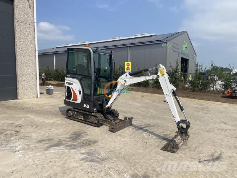 Bobcat E19 Bagri na kolesih