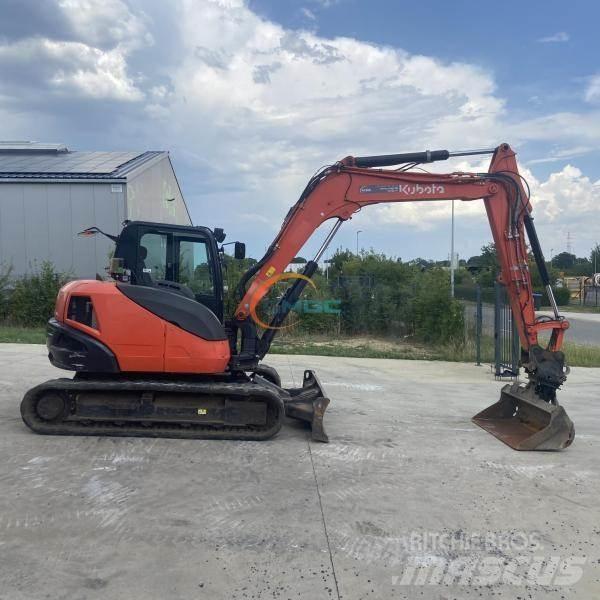 Kubota KX080-4 Bagri na kolesih
