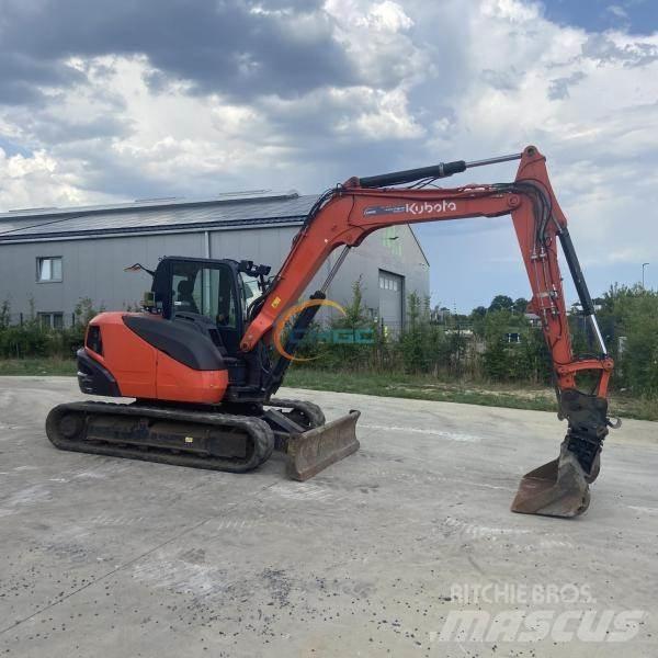 Kubota KX080-4 Bagri na kolesih