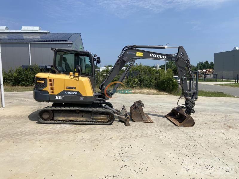 Volvo EC60E Bagri na kolesih